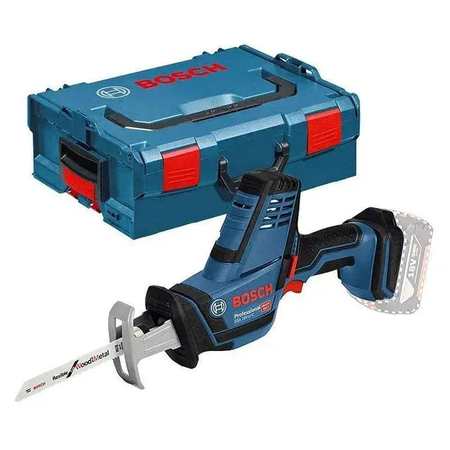 Scie sabre BOSCH PRO 18V + coffret L-BOXX GSA 18V-LI C (sans batterie) - Reconditionné - Drakare