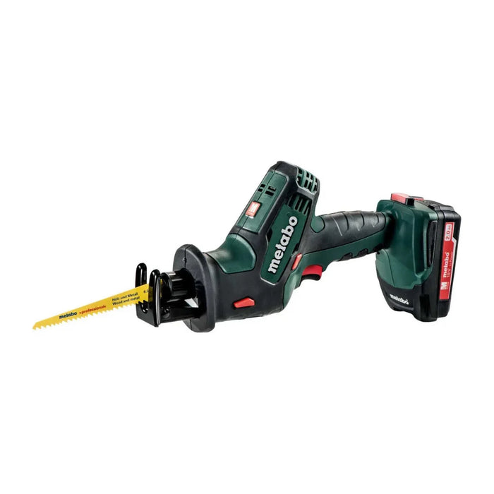 Scie sabre compacte METABO 18V Li-Ion (2x 2Ah) + mallette SSE 18 LTX - Déstockage - Drakare