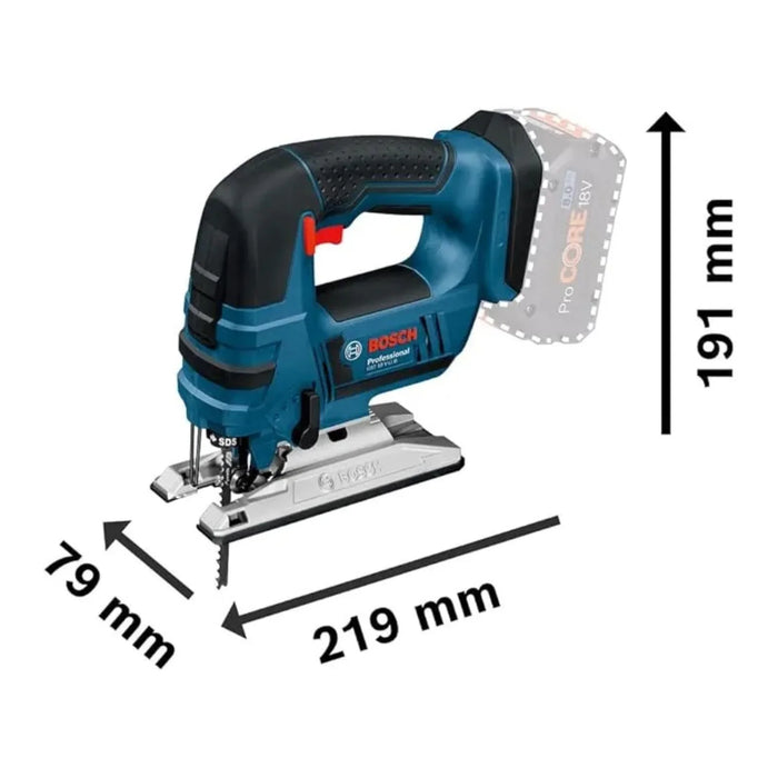 Scie sauteuse BOSCH PRO 18V + coffret L-BOXX GST 18 V-LI B (sans batterie) - Déstockage - Drakare