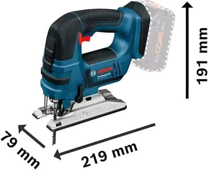 Scie sauteuse BOSCH PRO 18V GST 18 V-LI B (sans batterie) - Occasion - Drakare