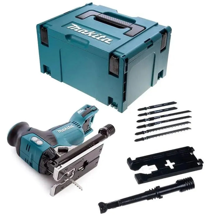 Scie sauteuse MAKITA 18V LXT + coffret MAKPAC DJV181ZJ (sans batterie) - Reconditionné - Drakare