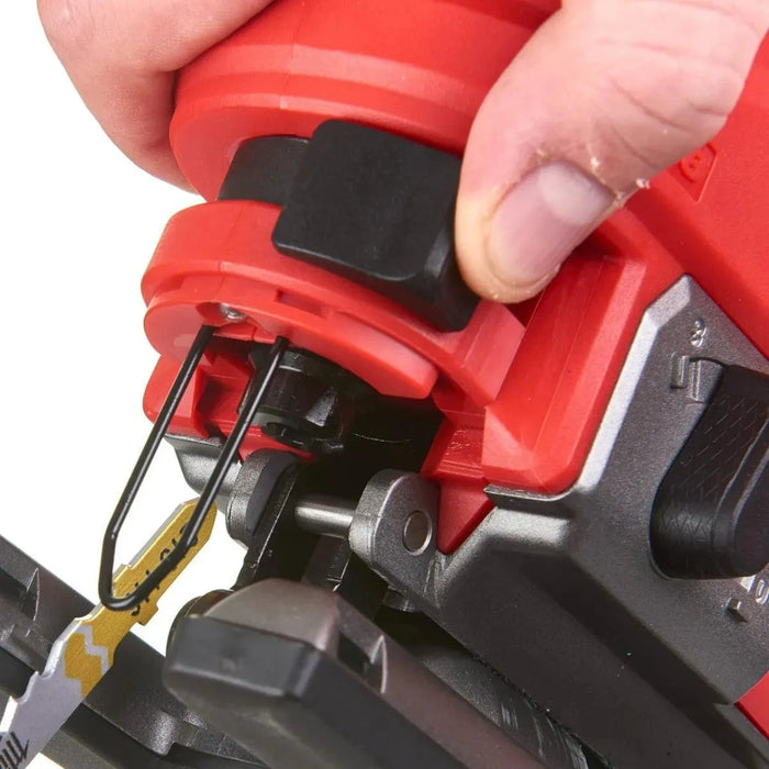 Scie sauteuse MILWAUKEE 18V FUEL + coffret HDBOX M18 FJS-0X (sans batterie) - Déstockage - Drakare