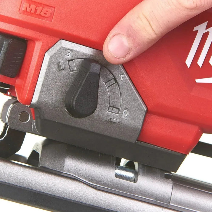Scie sauteuse MILWAUKEE 18V FUEL + coffret HDBOX M18 FJS-0X (sans batterie) - Reconditionné - Drakare