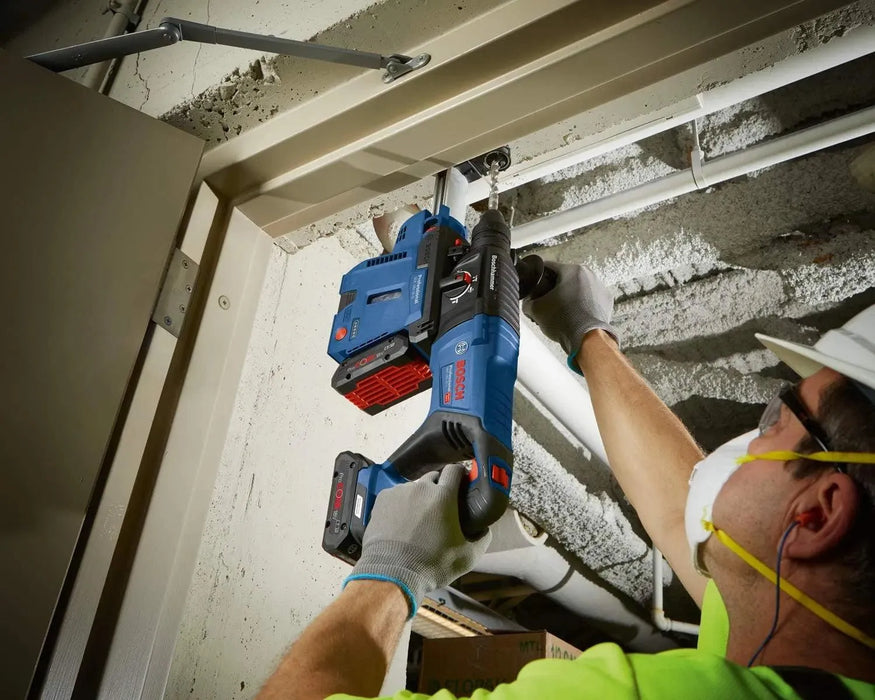 Système d'aspiration de poussière BOSCH PRO pour marteau rotatif Bosch GBH GDE 18V-26 D - Reconditionné - Drakare