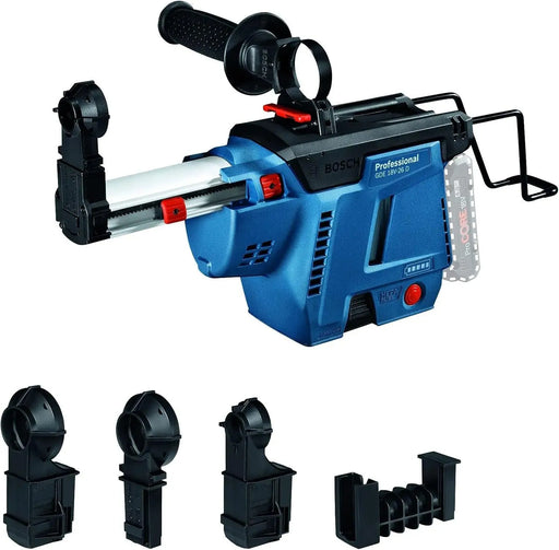 Système d'aspiration de poussière BOSCH PRO pour marteau rotatif Bosch GBH GDE 18V-26 D - Reconditionné - Drakare