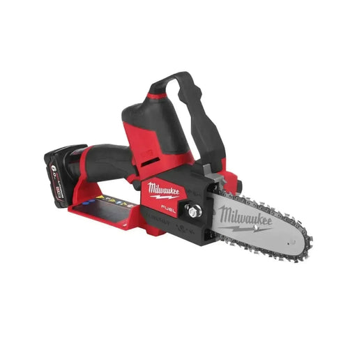 Tronçonneuse d'élagage MILWAUKEE 12V Li-Ion (2x 6Ah) FUEL + coffret HDBOX M12 FHS-602X - Déstockage - Drakare