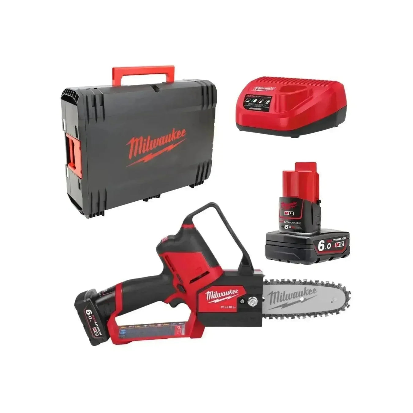 Milwaukee M18 l M12 e motosega a filo