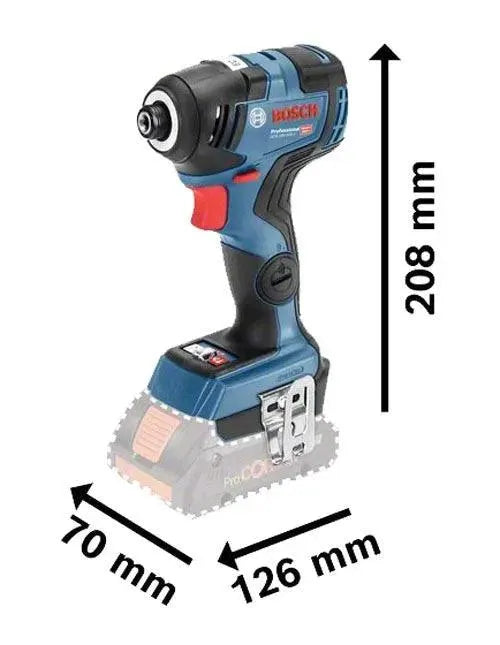 Visseuse à chocs BOSCH PRO 18V 200Nm + coffret L-BOXX GDR 18V-200 C (sans batterie) - Déstockage - Drakare