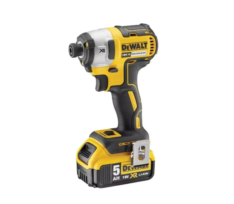 Visseuse à chocs DEWALT 18V Li-Ion (2x 5Ah) 1/4" 205Nm + coffret TSTAK DCF887P2 - Reconditionné - Drakare