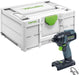Visseuse à chocs FESTOOL 18V 1/4" + coffret SYSTAINER TID 18 (sans batterie) - Déstockage - Drakare