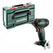 Visseuse à chocs METABO 18V 200Nm + coffret METABOX SSD 18 LTX 200 BL (sans batterie) - Déstockage - Drakare