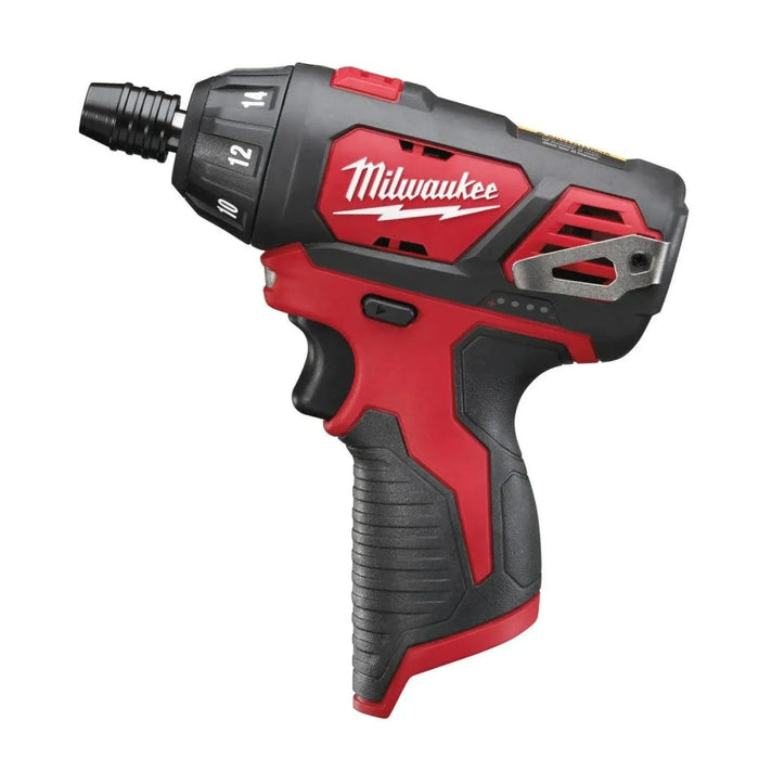 Visseuse compacte MILWAUKEE 12V + mallette M12 BD-0 (sans batterie) - Reconditionné - Drakare