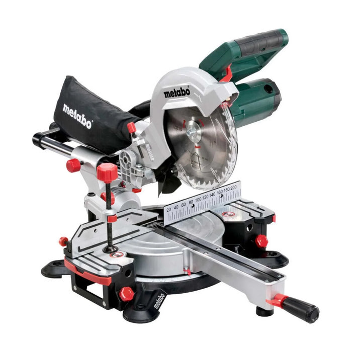 Scie à onglets radiale METABO 1500W Ø216mm KGS 216 M - Déstockage